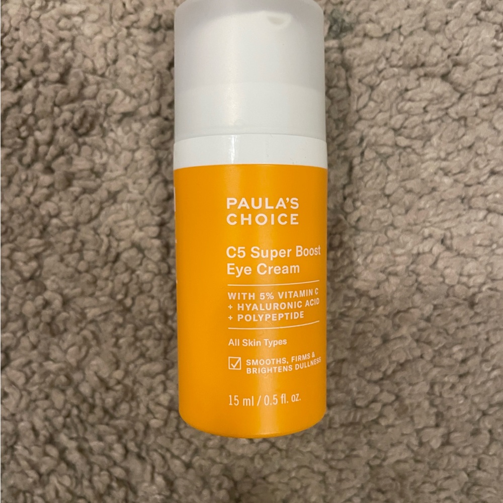 Paula's Choice Orange and White Eye Cream